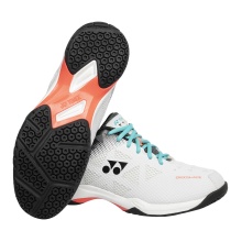 Yonex Badminton Shoes Power Cushion 50 white/mint Men